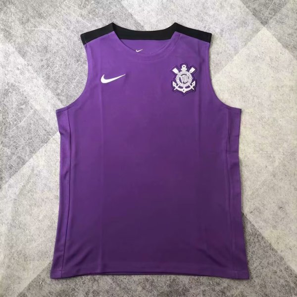 Corinthians Training vest Fans  1:1 Quality Soccer Jersey  25-26