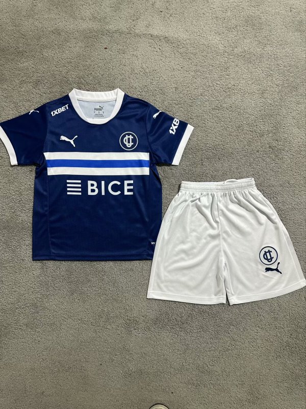 Universidad Catolica away kids  1:1 Quality Soccer Jersey   25-26