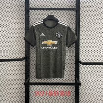 Retro Manchester United  away  Fans 1:1 Quality Soccer Jersey    2020-2021