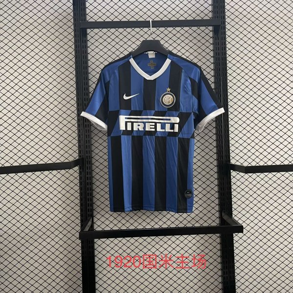 Retro Inter Milan home Fans 1:1 Quality Soccer Jersey    2019-2020