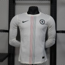 Chelsea away long  Player  1:1 Quality Soccer Jersey  25-26