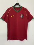 Retro Portugal Home  1:1 Quality Soccer Jersey  2005