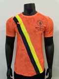 Manchester City Third Orange Player  1:1 Quality Soccer Jersey  25-26