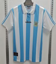 Retro Argentina Home 1:1 Quality Soccer Jersey 1994