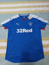 Retro Rangers Home  1:1 Quality Soccer Jersey  2015/2016