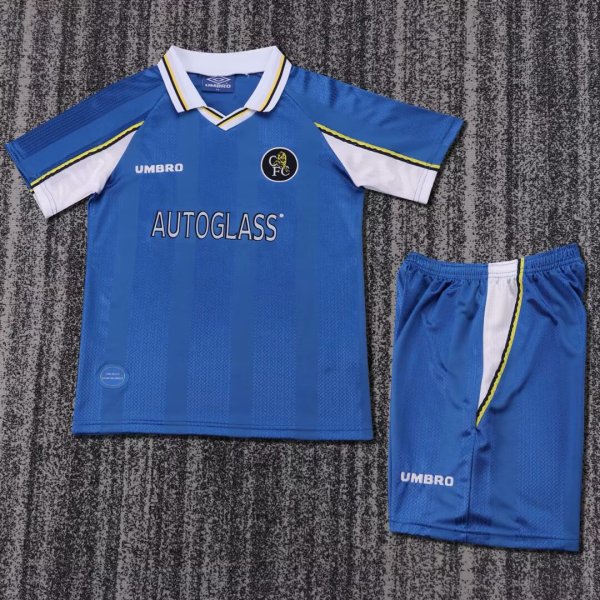 Retro Chelsea  home kids  1997-1999