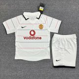 Retro Manchester United away kids  2003-2005
