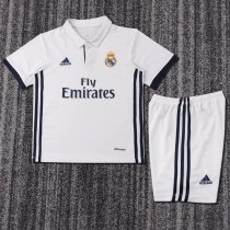 Retro Real Madrid home  kids  2016-2017
