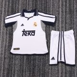 Retro Real Madrid home kids  2000-=2001