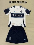 Vancouver Whitecaps FC  home  kids   1:1 Quality Soccer Jersey   25-26