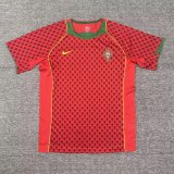 Retro Portugal Home  1:1 Quality Soccer Jersey 2004