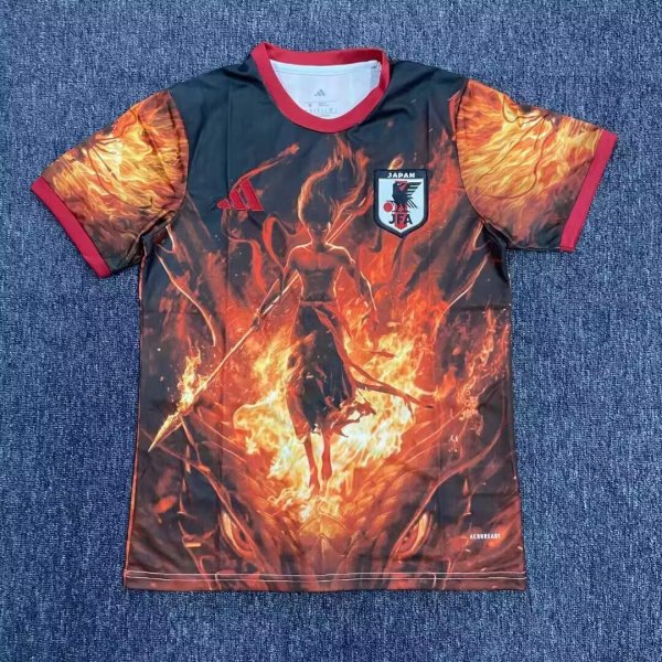 Japan nazha  flame Special Edition  fans 1:1 Quality Soccer Jersey  25-26
