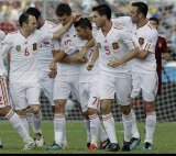 Retro Spain away 1:1 Quality Soccer Jersey 2011-2012