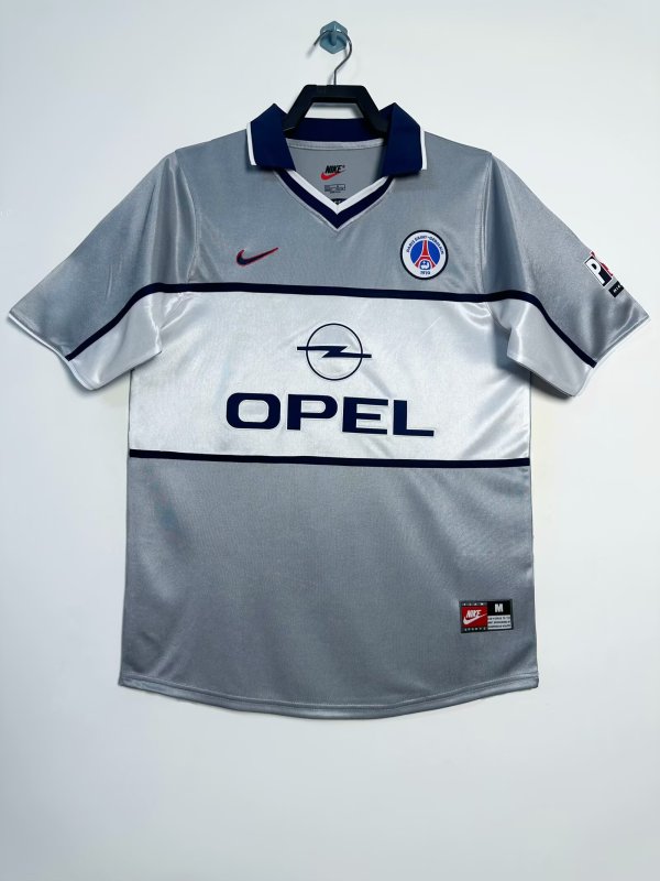 Retro PSG Paris away 1:1 Quality Soccer Jersey 2000-2001