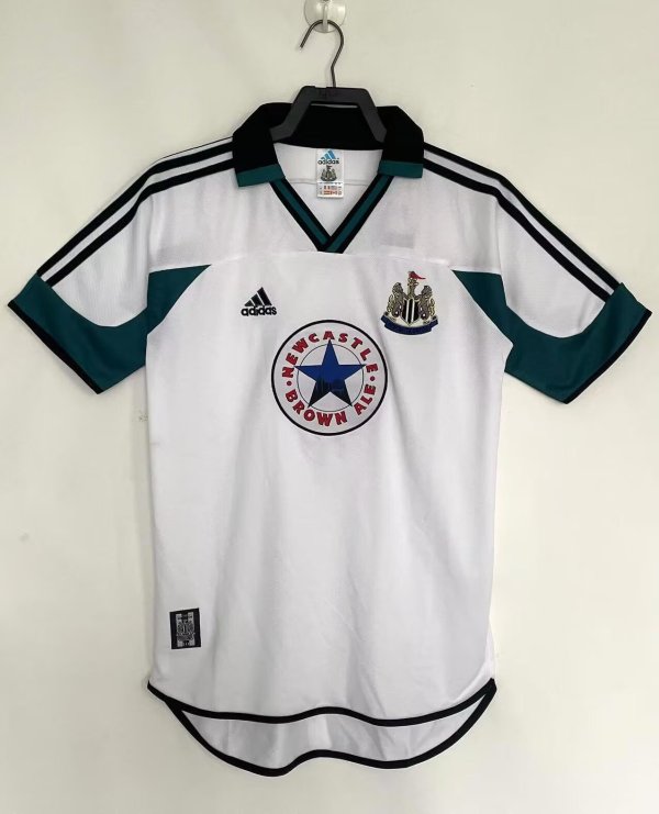 Retro Newcastle Away Fans  1:1 Quality Soccer Jersey  1999-2000