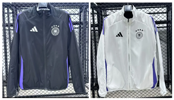 Germany two-sided Windbreaker white black  25-26