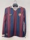 Barcelona polo 125 year Special Edition Long Sleeve fans 1:1 Quality Soccer Jersey   25-26