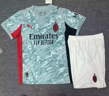 AC Milan  third away Kids fans 1:1 Quality Soccer Jersey  25-26