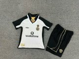 Retro Manchester United kids  two-sided  away  100 year  1:1 Quality Soccer Jersey  2001-2002