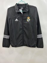 Real Madrid black Windbreaker 25-26