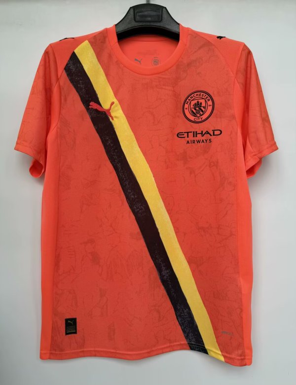 Manchester City  third fans  1:1 Quality Soccer Jersey   25-26