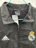 Real Madrid black Windbreaker 25-26