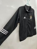 Real Madrid black Windbreaker 25-26