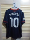 Retro America Away Fans 1:1 Quality Soccer Jersey  2010