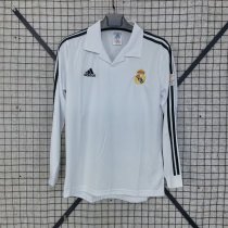 Real Madrid LONG  Champions League Home 1:1 Quality Soccer Jersey 2002-2003