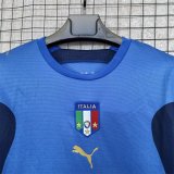 Retro Italy  long World Cup Home 1:1 Quality Soccer Jersey    2006