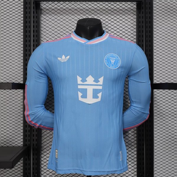 Inter Miami long  third AWAY 3R Player 1:1 Quality Soccer Jersey  25-26
