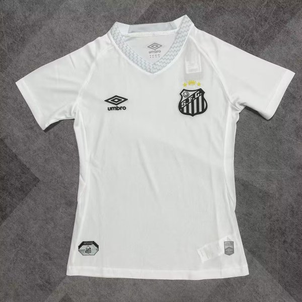 Santos Home women  fans 1:1 Quality Soccer Jersey   25-26