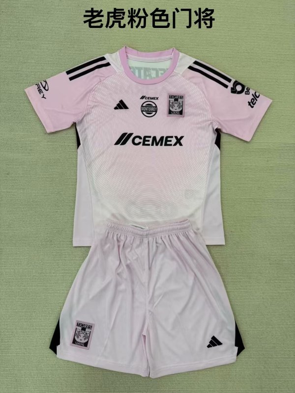 Tiger goalkeeper  fans kits  1:1 Quality Soccer Jersey   25-26 (kids and man )