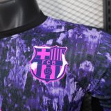 Barcelona  Pre match uniform Player  1:1 Quality Soccer Jersey 25-26