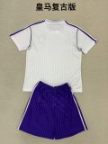 Retro  Real Madrid  Special Edition kids 1:1 Quality Soccer Jersey 25-26 (kids and man kits )