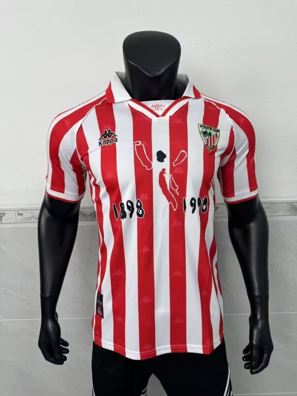 Retro Bilbao Home 1:1 Quality Soccer Jersey   2011-2012