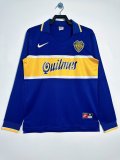 Retro Boca Juniors long Home Fans 1:1 Quality Soccer Jersey 1996-1997