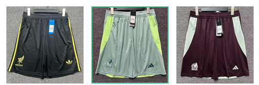 Mexico  pant pants shorts  away home third away   1:1