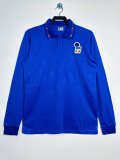 Retro  Italy Home long   1:1 Quality Soccer Jersey 1994