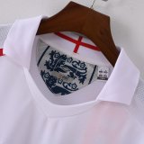 Retro England Home Long sleeve  1:1 Quality Soccer Jersey  2006