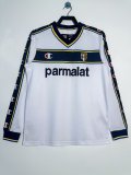 Retro Parma Away long 1:1 Quality Soccer Jersey   2002-2003