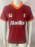 Retro Roma home 1:1 Quality Soccer Jersey  1983-1984