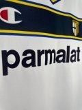 Retro Parma Away long 1:1 Quality Soccer Jersey   2002-2003