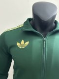 Mexico green  only Jacket  Tracksuit  1:1 Quality Soccer Jersey   25-26