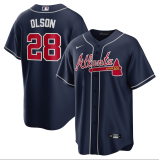 MLB warriors dark blue  baseball  Jerseys  2025