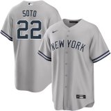 MLB New York Yankees grey baseball  Jerseys  2025