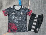 Real Madrid grey Special Edition kids 1:1 Quality Soccer Jersey  25-26