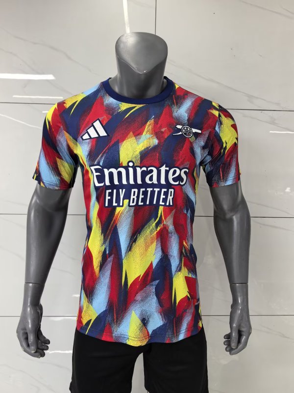 Arsenal  Colorful Training Clothes Fans 1:1 Quality Soccer Jersey    24-25