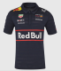 F1 Red Bull  polo  blue Short Sleeve Racing Suit 2025