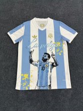Argentina 50th anniversary  Graffiti version  Fans  1:1 Quality Soccer Jersey   25-26
